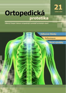 Časopis Ortopedická protetika č.21, rok 2018